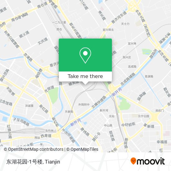 东湖花园-1号楼 map