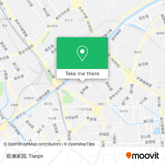 观澜家园 map