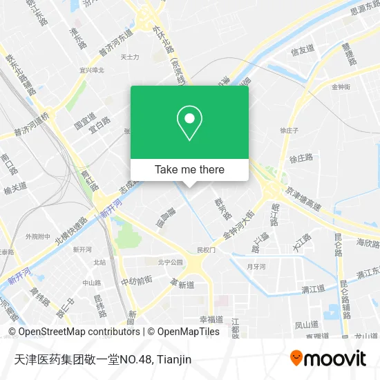 天津医药集团敬一堂NO.48 map