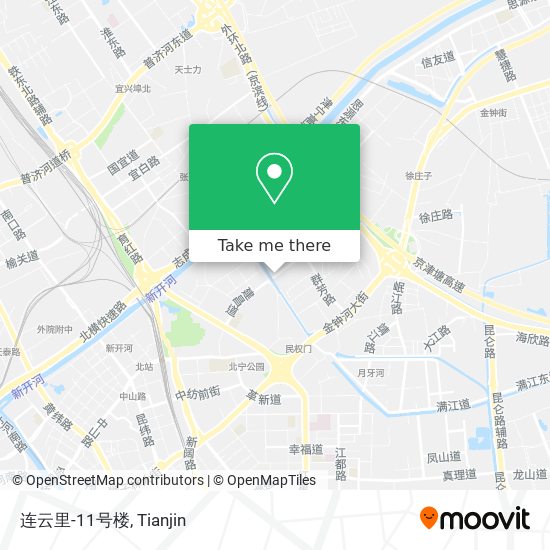 连云里-11号楼 map