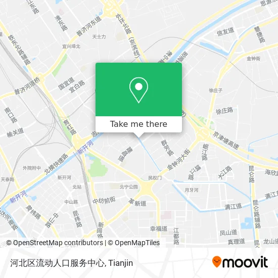 河北区流动人口服务中心 map