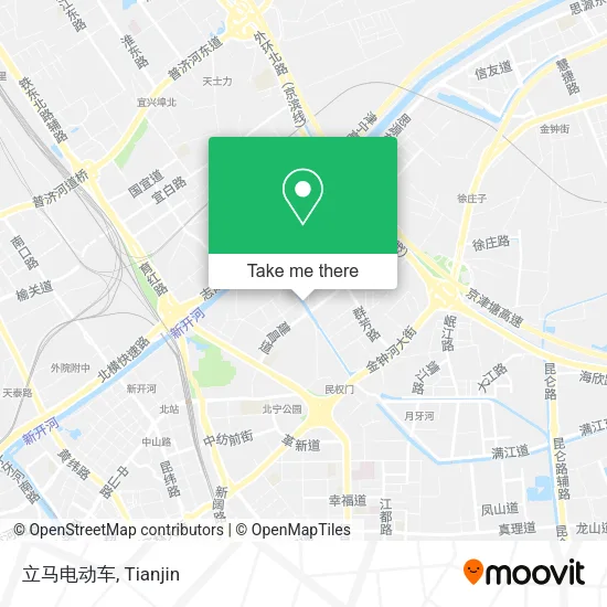 立马电动车 map