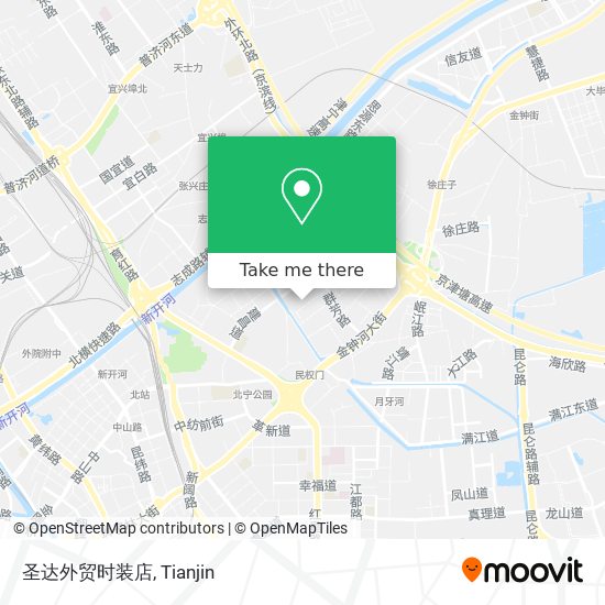 圣达外贸时装店 map