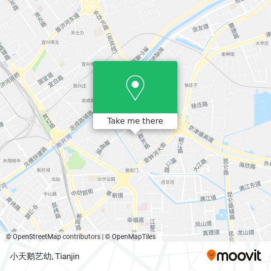小天鹅艺幼 map