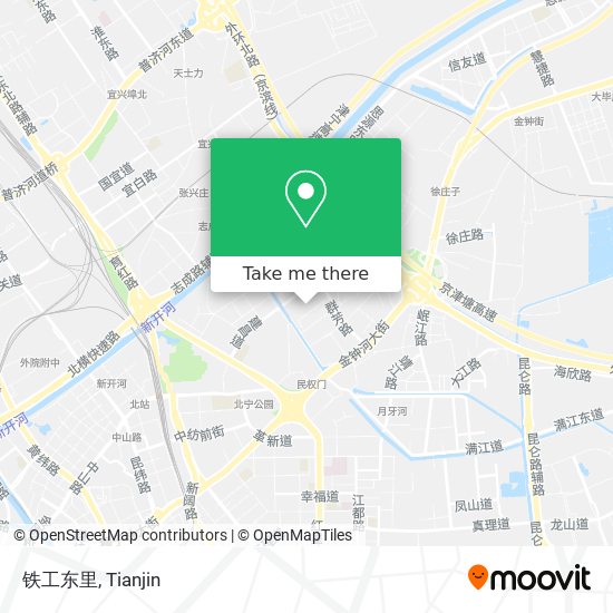 铁工东里 map