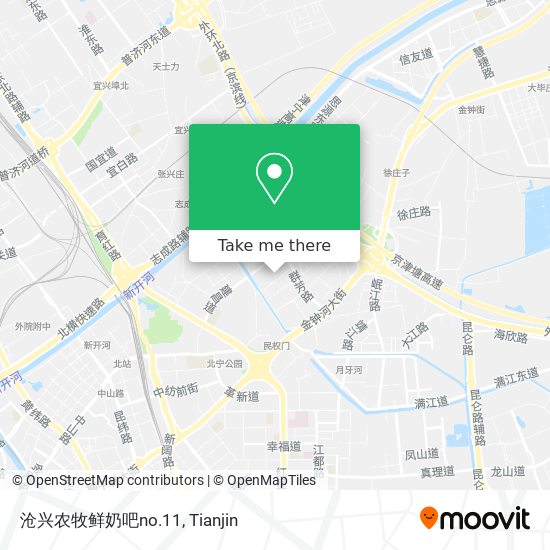 沧兴农牧鲜奶吧no.11 map