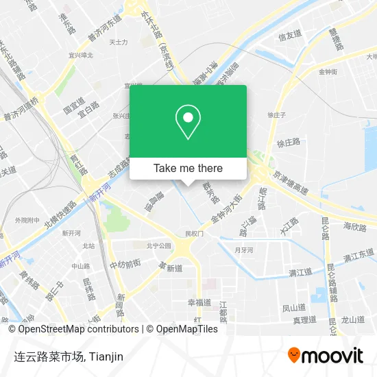 连云路菜市场 map