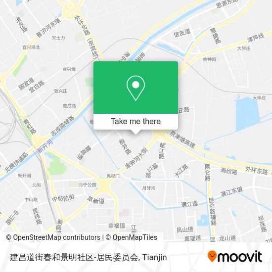 建昌道街春和景明社区-居民委员会 map