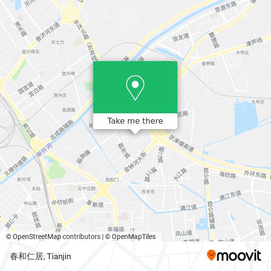 春和仁居 map