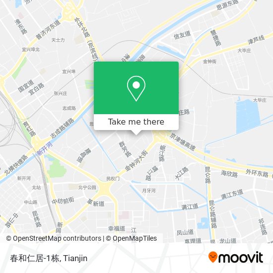 春和仁居-1栋 map
