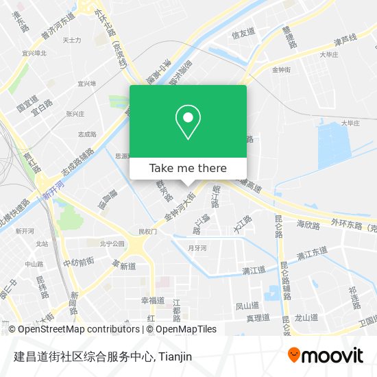 建昌道街社区综合服务中心 map