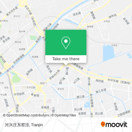 河兴庄东窑洼 map