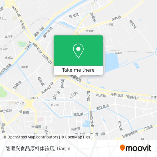 隆顺兴食品原料体验店 map