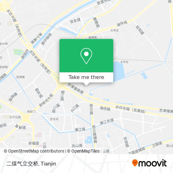 二煤气立交桥 map
