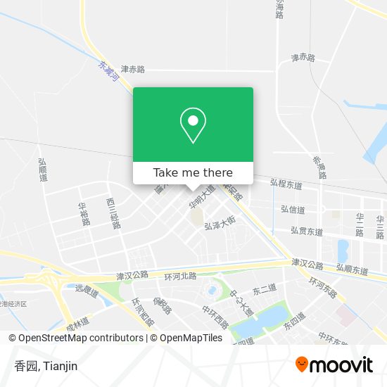 香园 map