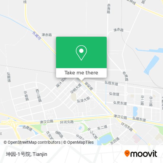 坤园-1号院 map