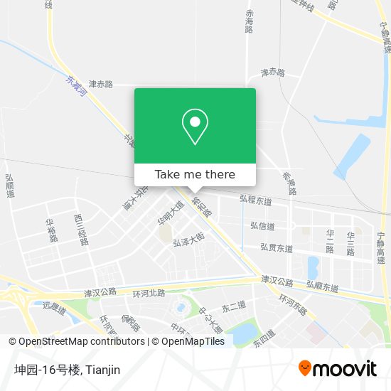 坤园-16号楼 map
