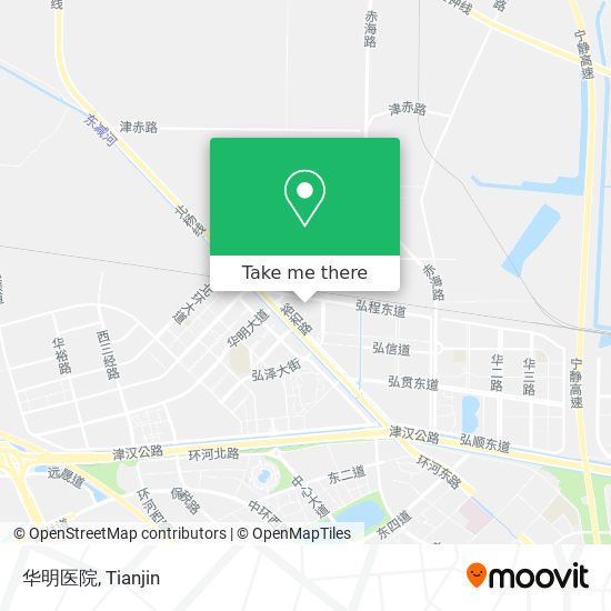华明医院 map