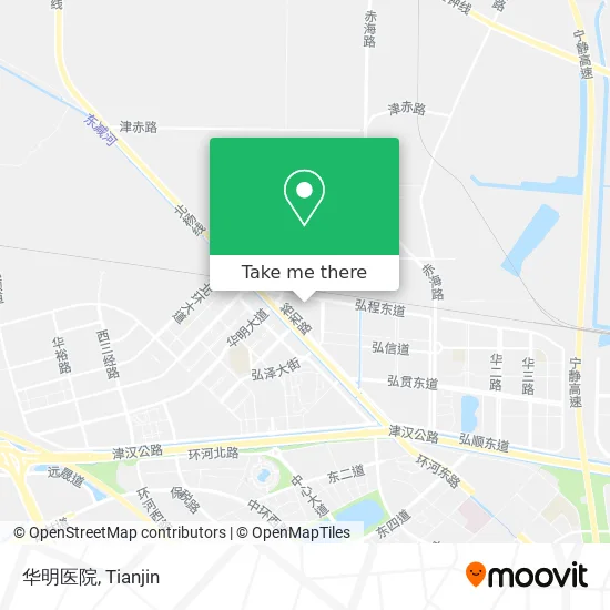 华明医院 map