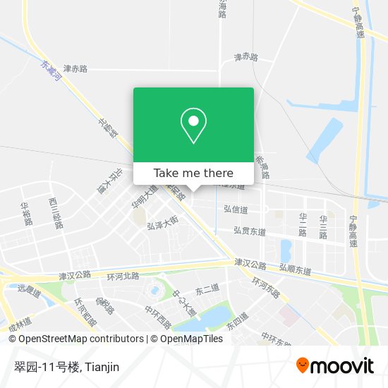 翠园-11号楼 map