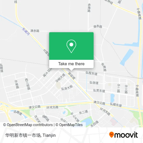 华明新市镇一市场 map