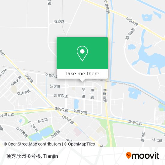 顶秀欣园-8号楼 map