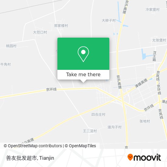 善友批发超市 map