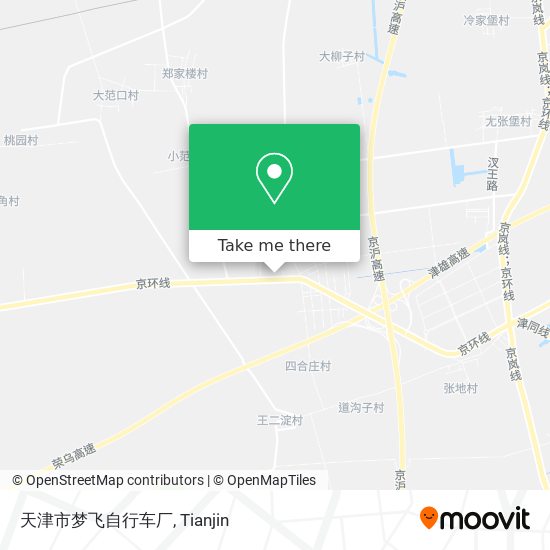 天津市梦飞自行车厂 map