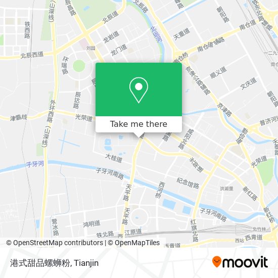 港式甜品螺蛳粉 map