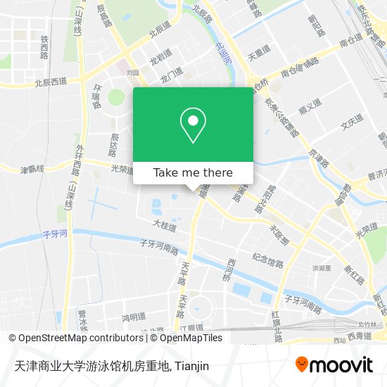 天津商业大学游泳馆机房重地 map