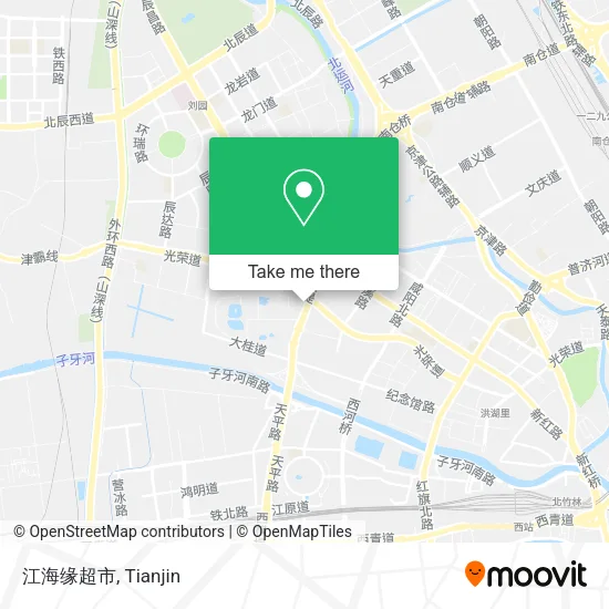 江海缘超市 map