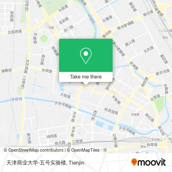 天津商业大学-五号实验楼 map