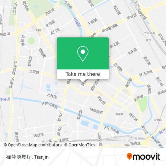 福萍源餐厅 map