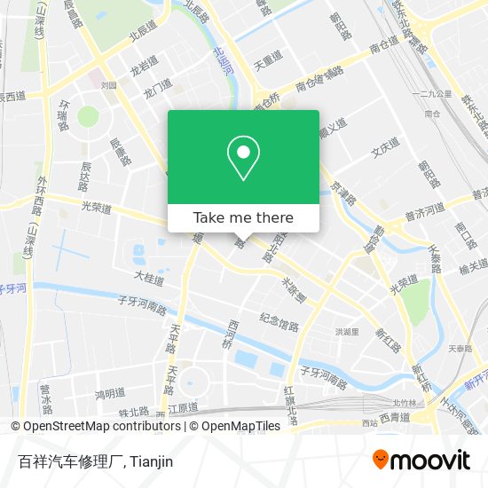 百祥汽车修理厂 map