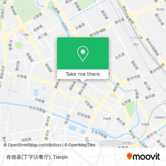 肯德基(丁字沽餐厅) map