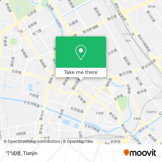 宁城楼 map