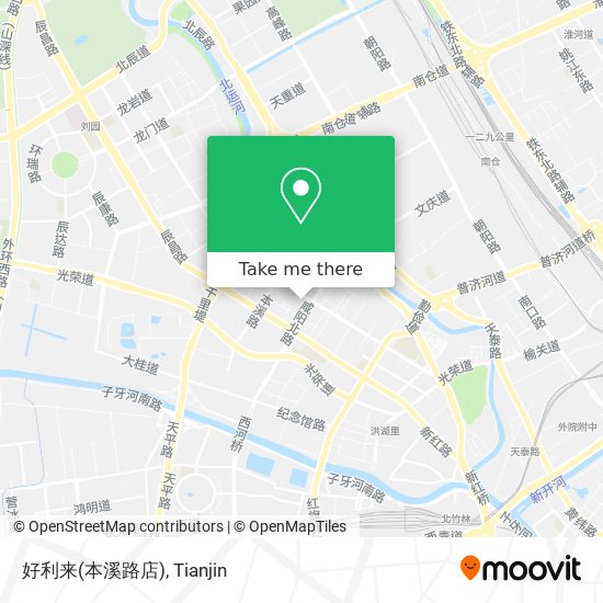 好利来(本溪路店) map