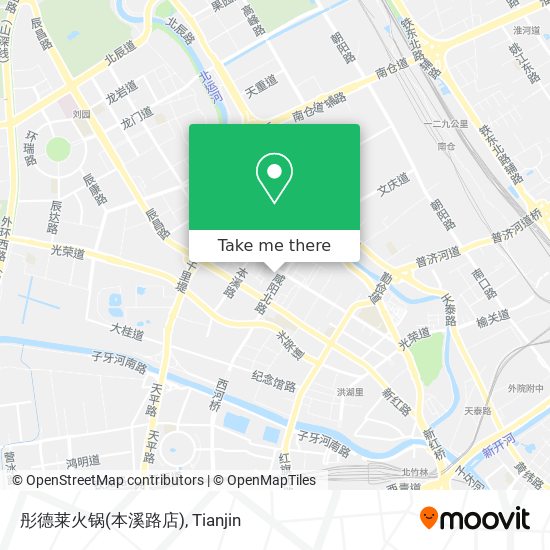 彤德莱火锅(本溪路店) map