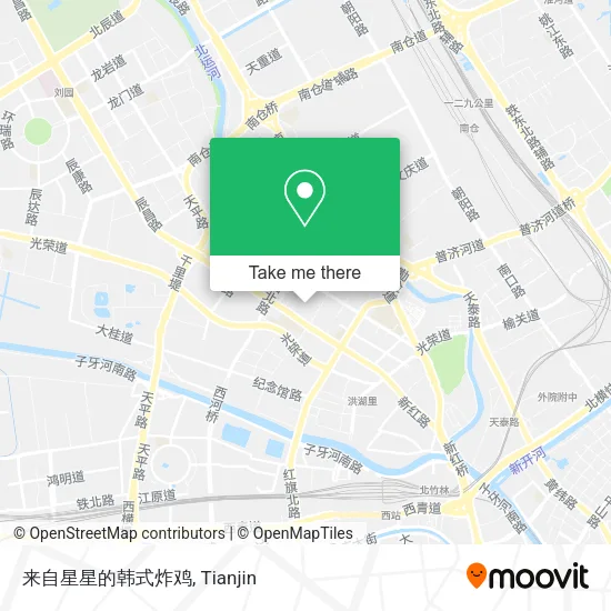 来自星星的韩式炸鸡 map