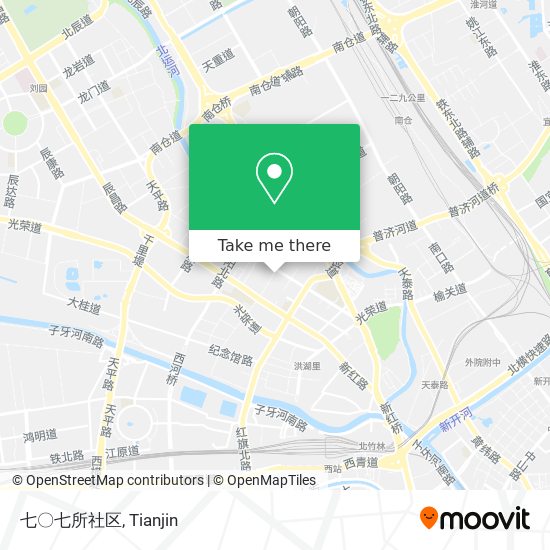 七〇七所社区 map