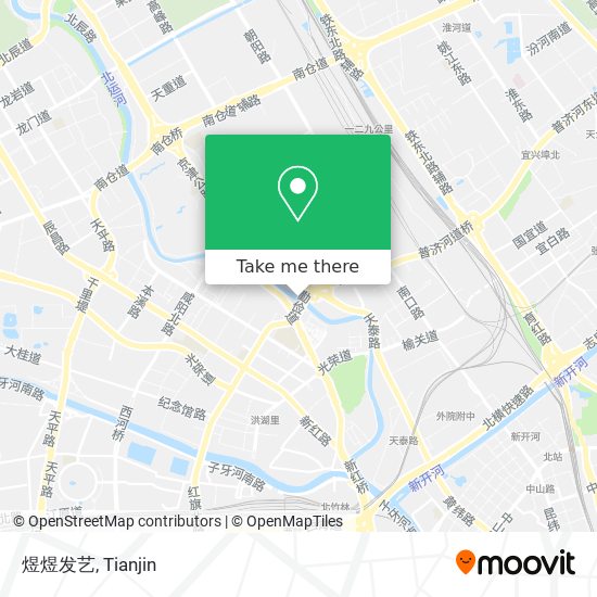 煜煜发艺 map