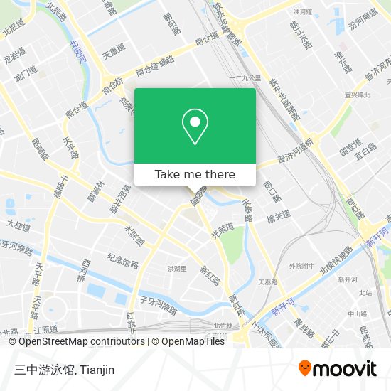 三中游泳馆 map