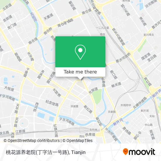 桃花源养老院(丁字沽一号路) map