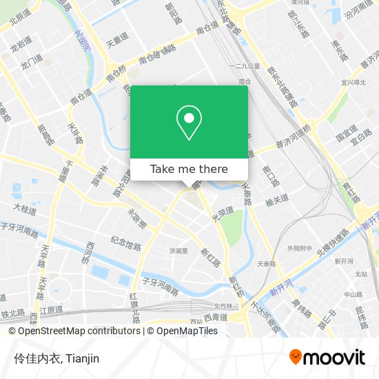 伶佳内衣 map