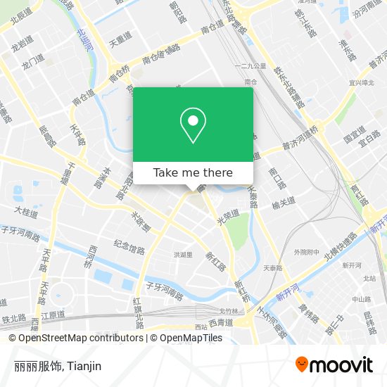 丽丽服饰 map