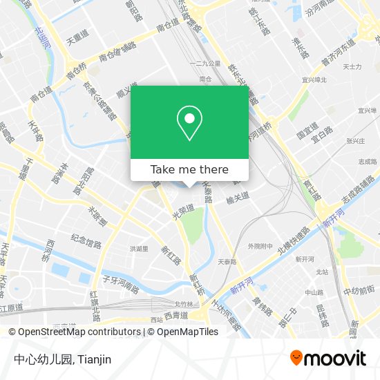 中心幼儿园 map