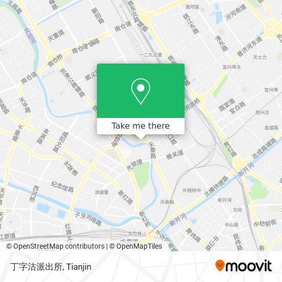 丁字沽派出所 map