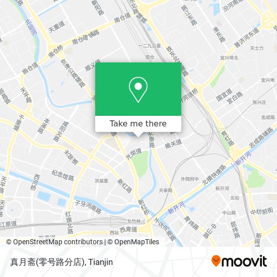 真月斋(零号路分店) map