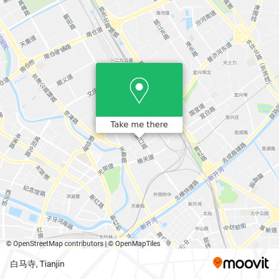 白马寺 map