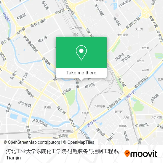 河北工业大学东院化工学院-过程装备与控制工程系 map